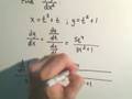 Quotient Rule and Derivatives