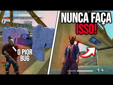 4 NOVOS BUGS QUE NUNCA DEVEM SER FEITOS PARA PEGAR MESTRE. FREE-FIRE