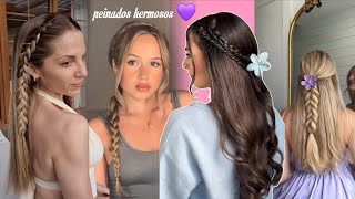 Ideas hermosas y sencillas para peinarte | chicas fashions