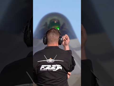 The Lockheed Martin F-22 Raptor is a fifth-generation stealth fighter. #f22raptor #pilot #airforce