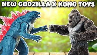 8 NEW Godzilla X Kong Toys Unboxed 2025 Skar King, Godzilla, King Kong Monsterverse