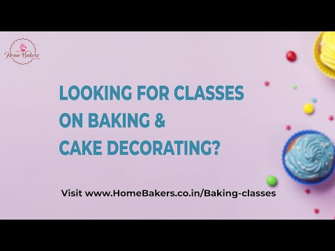 LOOKING FOR CLASSES ON BAKING & CAKE DECORATING?