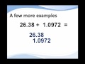 Adding and Subtracting Decimals in Spanish
