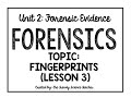 Fingerprint Analysis and Identification