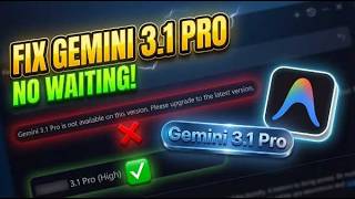 🛠️ Solve “Please Upgrade” Error for Gemini 3.1 Pro in Anti Gravity