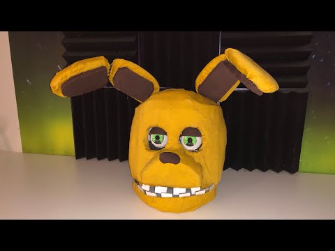 Springbonnie cosplay head