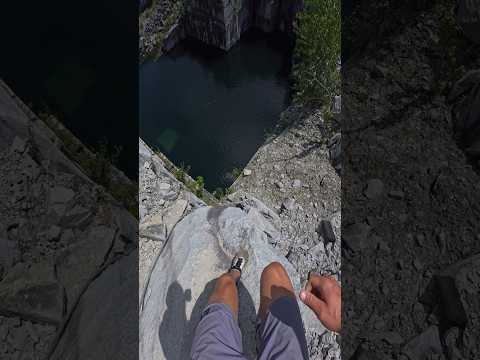 40M CLIFF JUMP RAW SHOT