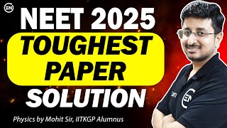 NEET 2025 Most Detailed Solution of Physics🔥 | All 45 Questions in OneShot | Eduniti | Mohit Sir
