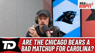 How do the Carolina Panthers match up with the Chicago Bears?