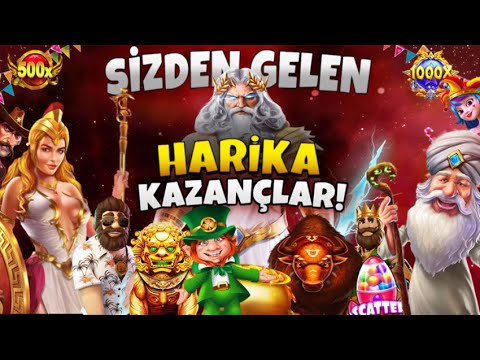 SLOT OYUNLARI SİZDEN GELEN DEV KAZANÇLAR #slotoyunları #slot