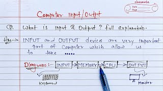 Computer Class Day #4 | Computer Input/Output Devices & Data Flow 