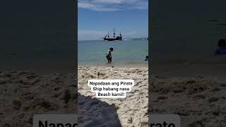 Pirate Ship at the beach.