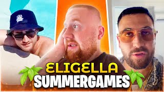 ELIGELLA SUMMERGAMES 🏖️ LACHFLASH BUSFAHRT MIT MERT, EDIZ & Co. 😂