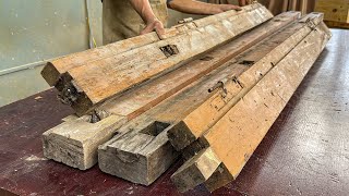 No One Knows That Old Wood Is A Gold Mine! I Turned It Into A Cabinet, You Will Be Surprised