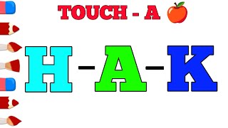 Phonics Song for Children Video Alphabet Song | Letter Sounds | Signing for babies | ASL Cartoon TV