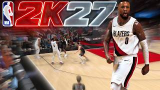 NBA2K27 Play Now Online Damian Lillard Takes Over in the 3rd Qtr!!