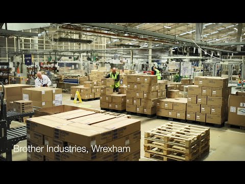 Video Case Study of the TJ Series Printers at the Brother Industries warehouse in Wrexham