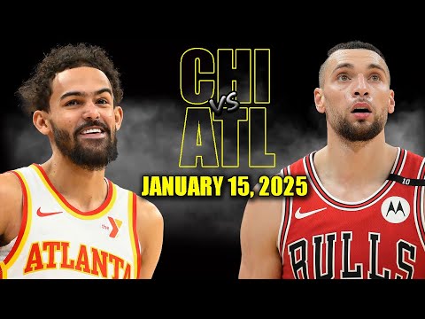 Chicago Bulls vs Atlanta Hawks Full Game Highlights - January 15, 2025 | NBA Regular Season