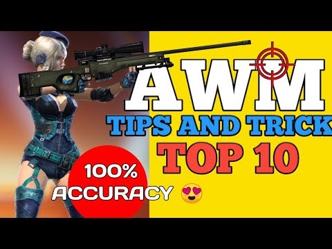 TOP 10 AWM Tips and Tricks in Free Fire | Best Mobile Sniper Player