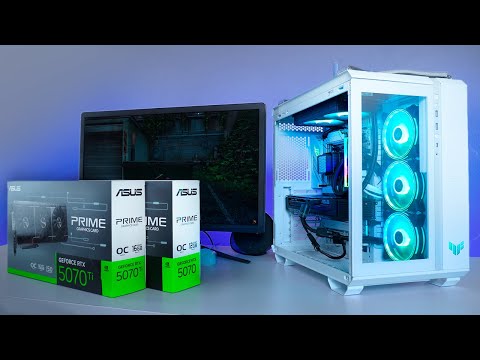 RTX 5070 vs 5070 Ti | Benchmarks en 4K con 8 Juegos Populares