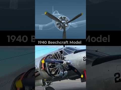 1940 beechcraft model aircraft / become one of tha most enduring aircraft #tech #automobile #bike