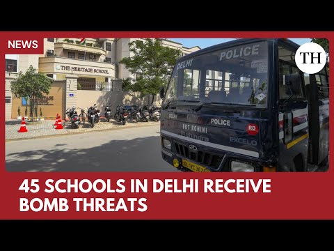 YouTube video thumbnail: Delhi on Alert as 45 Schools get Bomb Threats