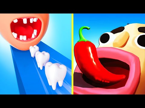 Sandwich Runner vs Smile Rush MAX LEVEL Gameplay Trailer TYKHO