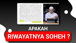 Apakah Riwayatnya Soheh, dan Bisakah Di Jadikan Hujjaj (dalil) ?