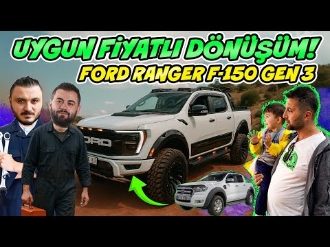 Uygun Fiyatlı Dönüşüm! | Ford Ranger F-150 Gen 3 Dönüşüm | Aksoy Tuning
