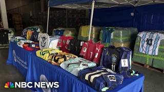 YouTube video thumbnail: Federal Agents Crack Down on Fake World Cup Merchandise Trying to Flood the Market