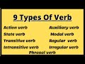 Types and Functions of Verbs