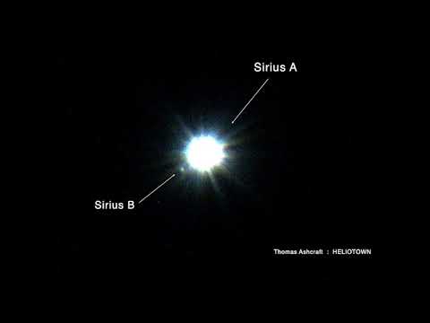 Sirius A and Sirius B Stars