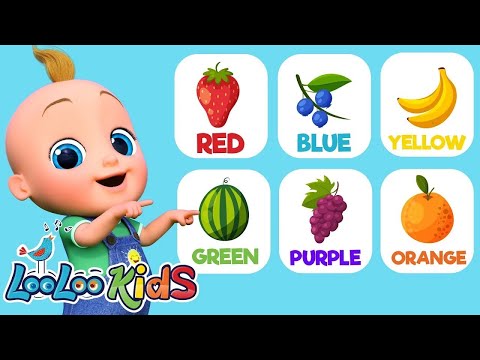 Mary, Mary, Quite Contrary + Learn Colors & Fruits Names for Children Nursery Rhymes with Lyrics