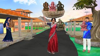 Mitti Ganesh Murti Eco Friendly Ganpati Garib Maa Ki Safalta Hindi Kahani Moral Stories Comedy Video