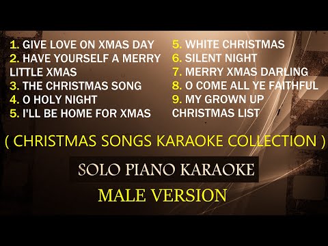 CHRISTMAS SONGS KARAOKE COLLECTION ( MALE VERSION ) ( VARIOUS ARTIST )