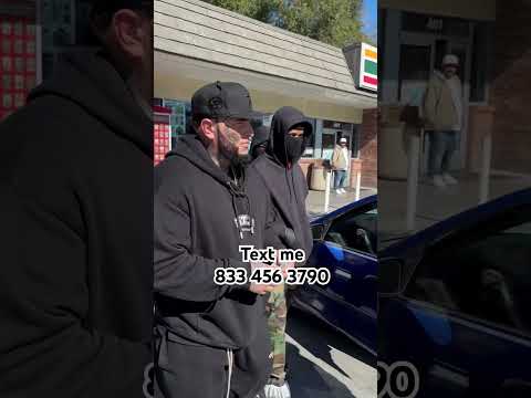 This man ran when we pulled up to bless him what would you do ?? #love #fun #blessing