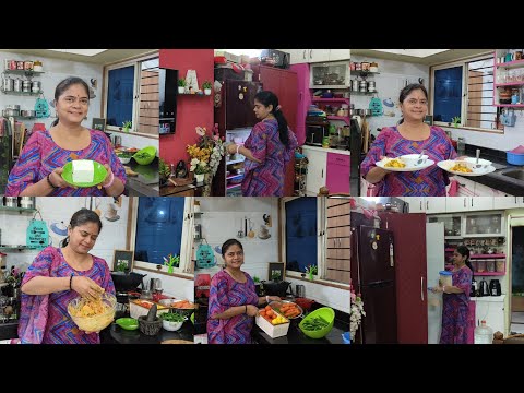 Vacation बाद फूल nhi सब्जी dikh रही tips and tricks +Dinner🍱 paneer tikka🌺 dal tadka🌺 phulka roti