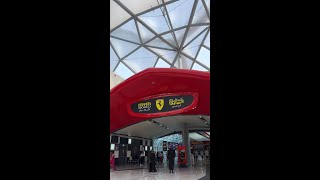 Labubu at Ferrari World Yas Island
