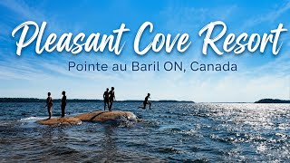 Pleasant Cove Resort, Pointe au Baril ON , Canada Vlog