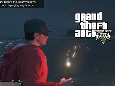 GTA 5 Online Funny Suicide Prank, Human Dolphin Glitch and an Air Strike