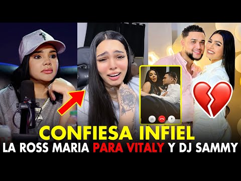 VITALY SANCHEZ ES DELATADA POR LA ROSS MARIA EX DE DJ SAMMY Y LE PIDE PERDON