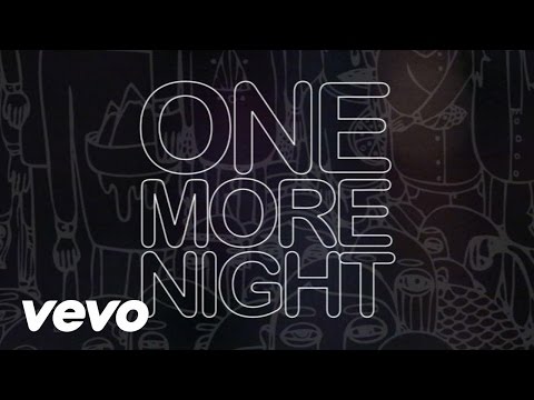 Maroon 5 - One More Night (Lyric Video)