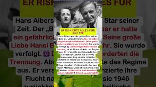 Hans Albers: ER RISKIERTE ALLES FÜR SIE! 👮‍♂️❤️