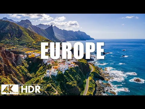 Europe 4K UHD • Explore famous European locations, soothing music • 4K UltraHD video