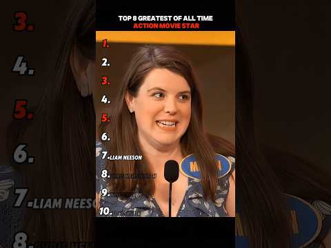 Top 8 Greatest OF All Time Action Movie Star? #familyfeud #steveharvey #gameshow #shorts