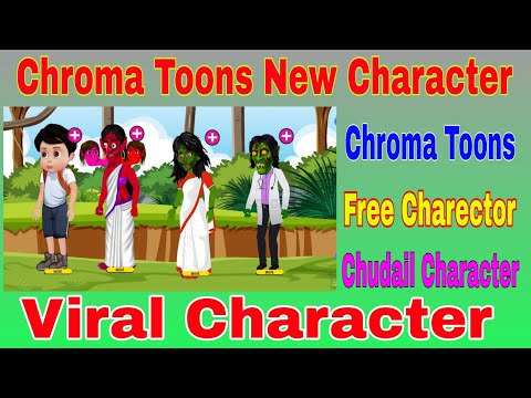 Chroma toons new Character | cartoon video kaise banaye | chroma toons se video kaise banaye