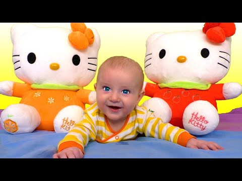 The Three Little Kittens Song for Kids by Katya and Dima