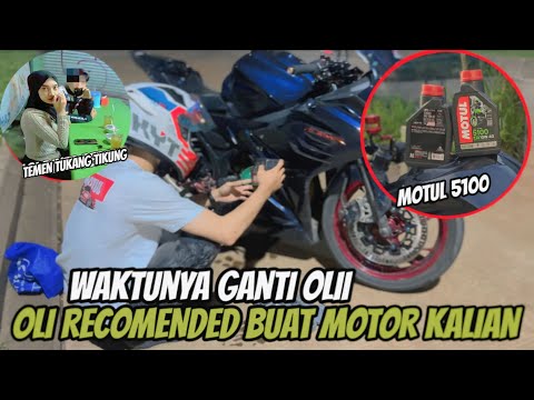 DARI PADA MIKIRIN TEMEN TUKANG TIKUNG‼️MENDING GANTI OLI MOTUL 5100