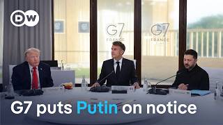 YouTube video thumbnail: Is Time Running out for Putin as Trump Refocuses on Ukraine at the G7?