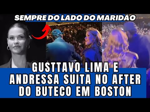 Andressa Suita e os filhos SOBEM no PALCO com Gusttavo Lima e agitam o público